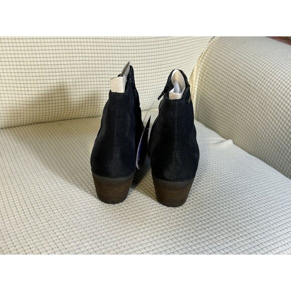 Josef Seibel Fur lined Daphne Velour Suede Zippered Boots, Size EU 42, US 10, NW - Picture 6 of 10